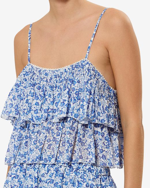 Isabel Marant Blue Erisa Top