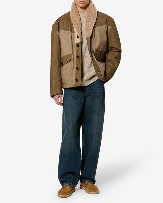 Isabel Marant Natural Toswald Coat for men