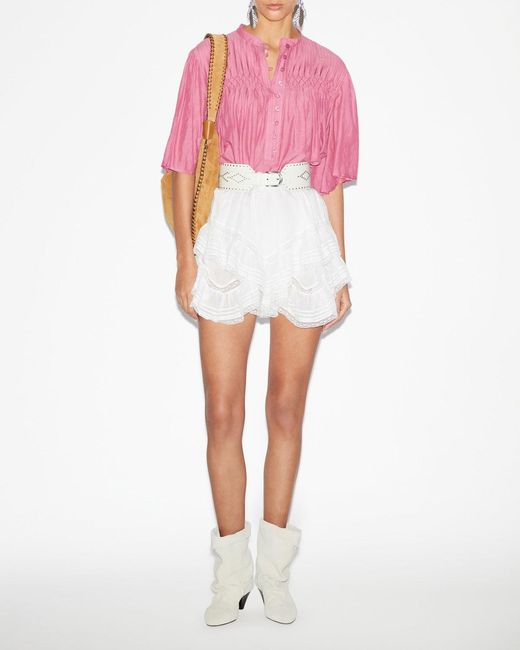 Isabel Marant Pink Destiny Blouse