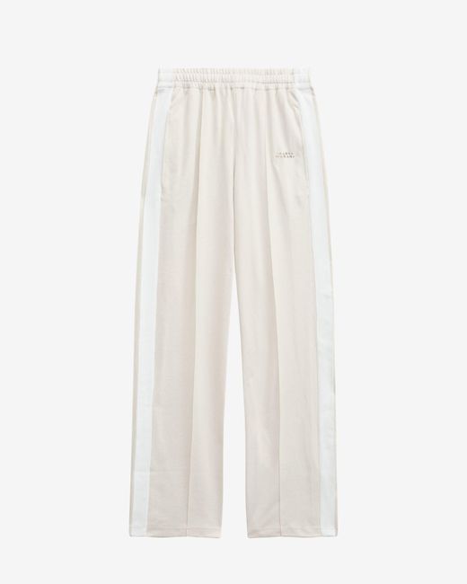 Isabel Marant White Roldy Trousers