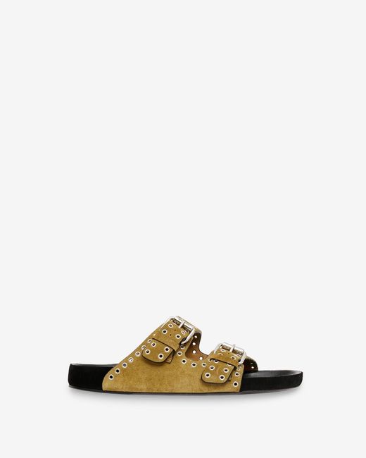 Isabel Marant Metallic Lennyo Sandals