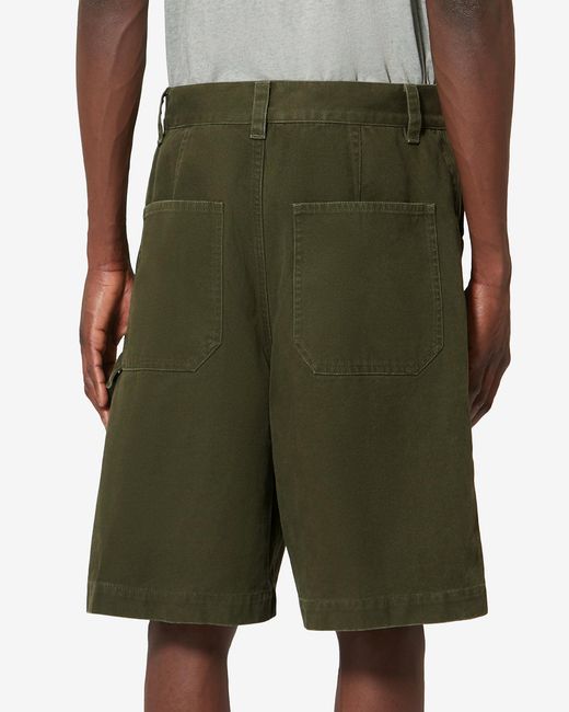 Isabel Marant Green Akyle Shorts for men