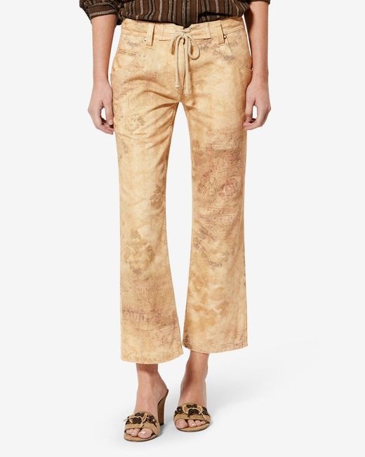 Isabel Marant Natural Camila Pants