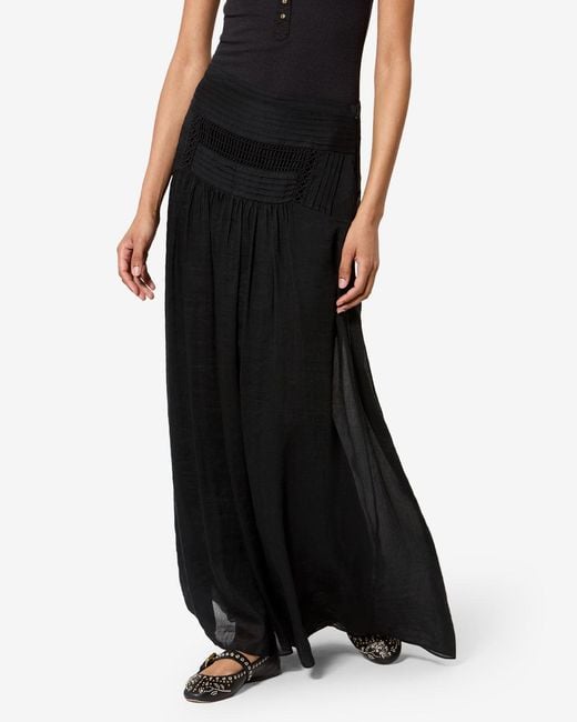 Isabel Marant Black Pylka Skirt
