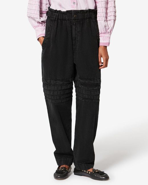 Isabel Marant Black Mellya Pants