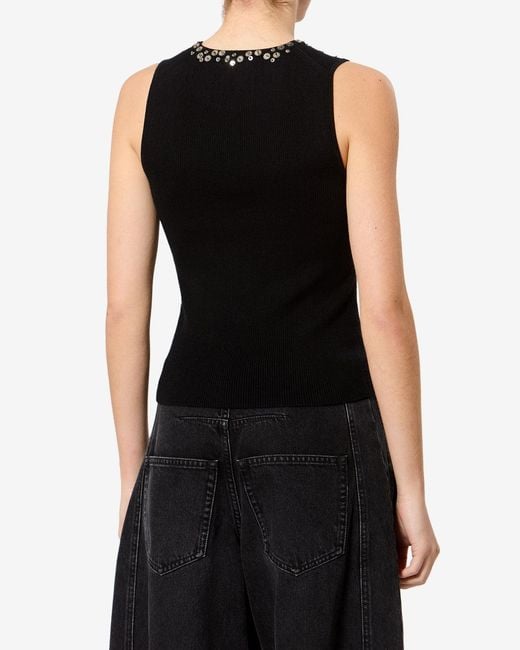 Isabel Marant Black Apoline Pullover