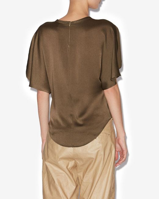 Isabel Marant Brown Karlita Top