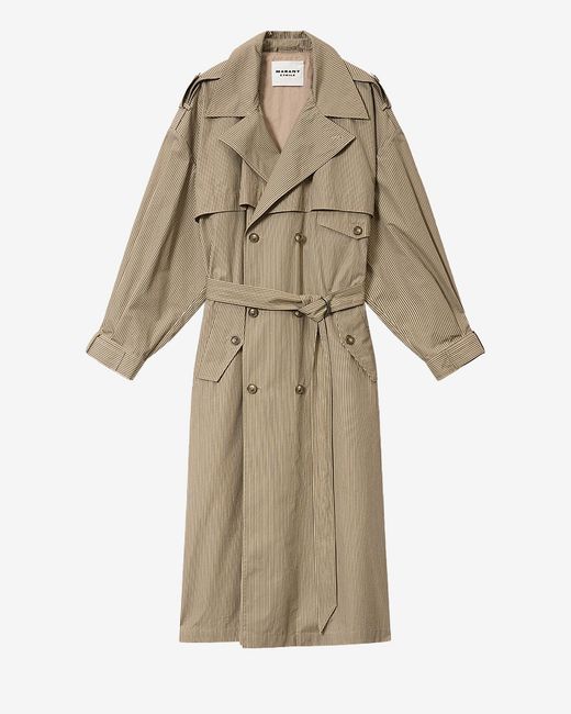 Isabel Marant White Chilma Coat