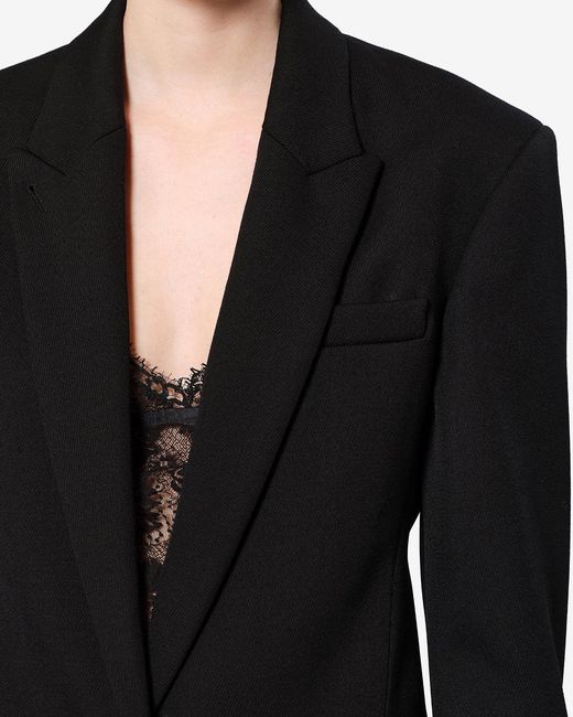 Isabel Marant Black Pomili Wool Jacket
