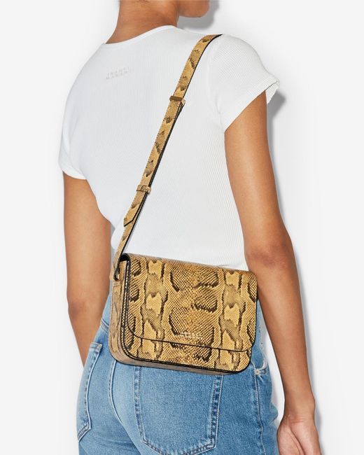Isabel Marant Metallic Nizza Bag