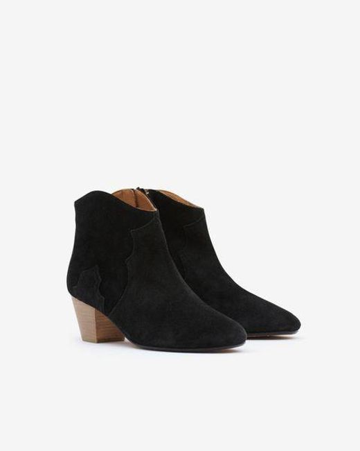 Isabel Marant Black Dicker Boots