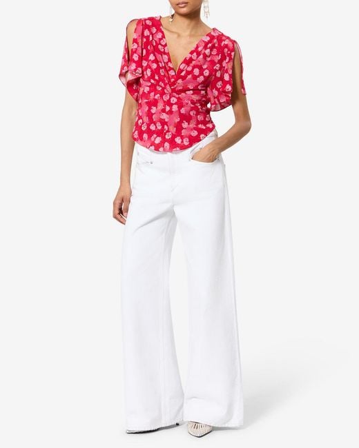 Isabel Marant White Lemony Pants