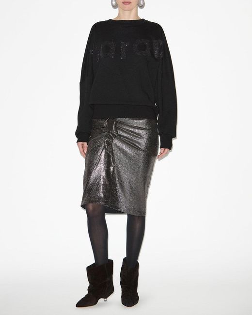Isabel Marant Black Houston Sweatshirt