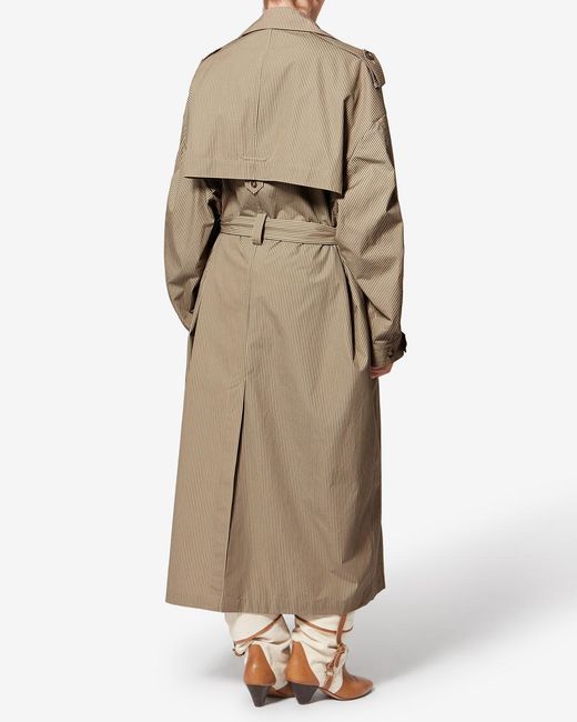 Isabel Marant White Chilma Coat