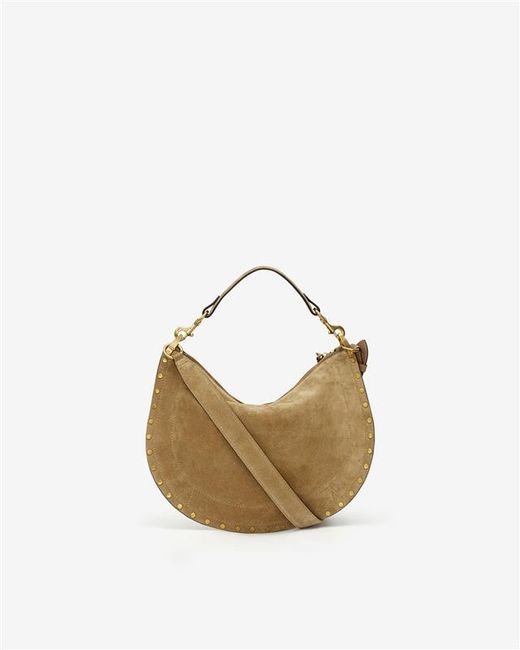 Isabel Marant Metallic Oskan Soft Zipped Bag