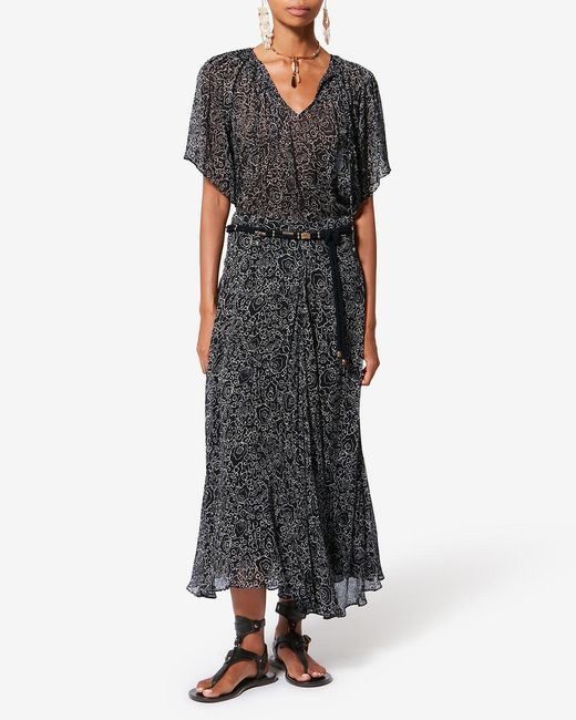 Isabel Marant Gray Neslya Top