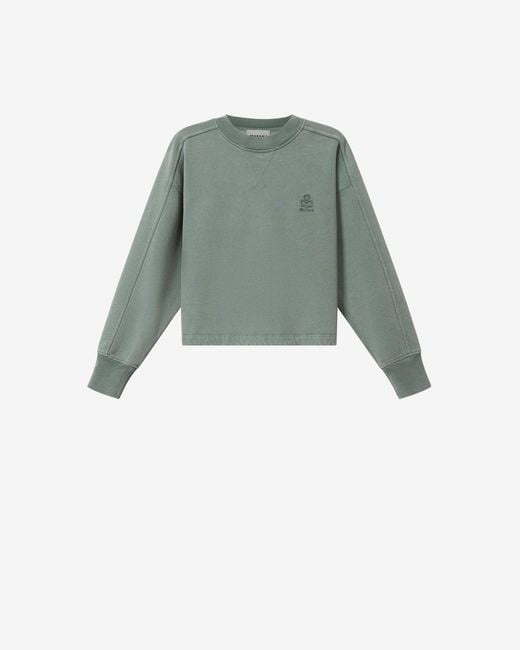 Isabel Marant Green Sunny Sweat Shirt