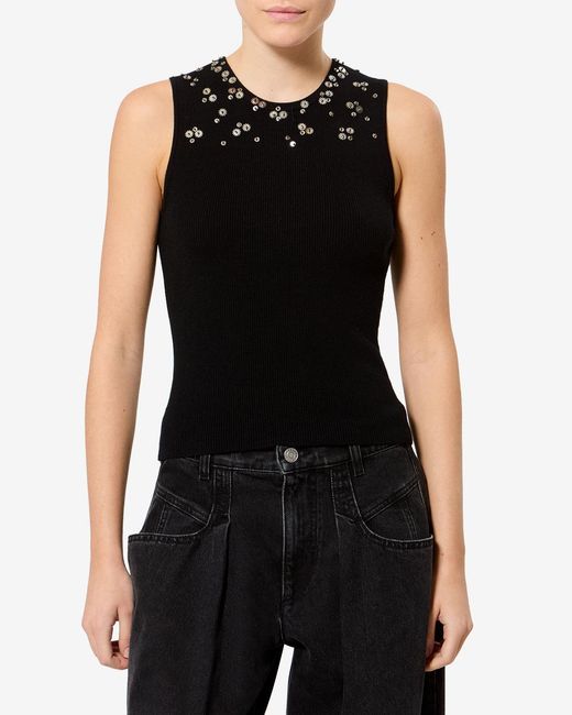 Isabel Marant Black Apoline Pullover
