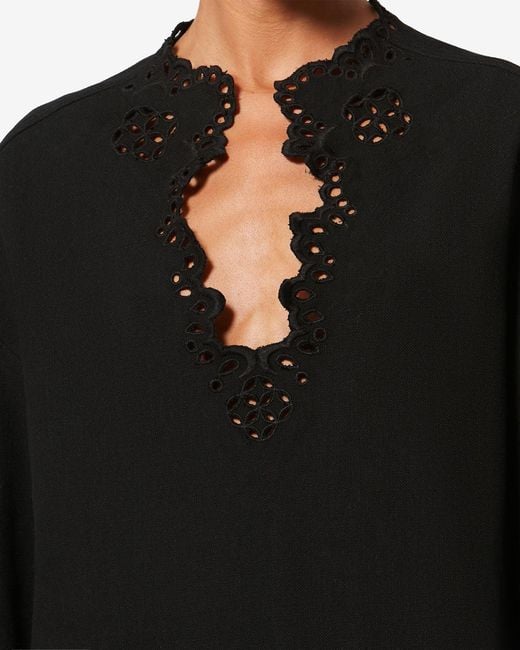 Isabel Marant Black Sherazade Dress