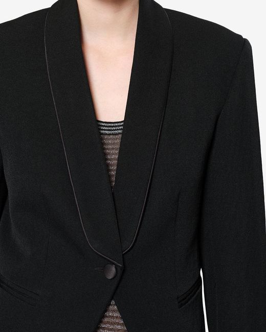 Isabel Marant Black Pialena Wool Jacket