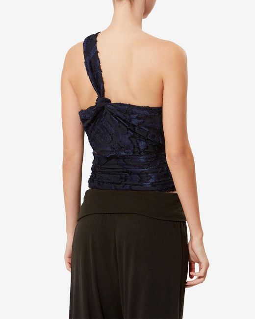 Isabel Marant Blue Leyda Top