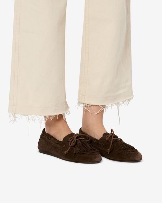 Isabel Marant Brown Fersi Loafers