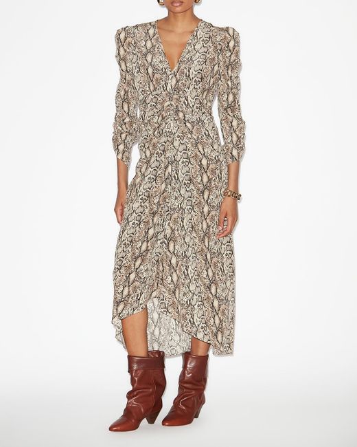 Isabel Marant Natural Kleid Albini