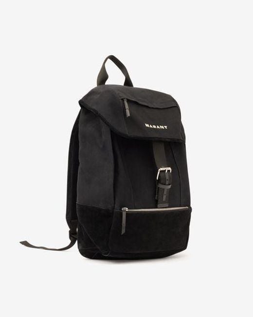 Isabel Marant Black Troy Backpack