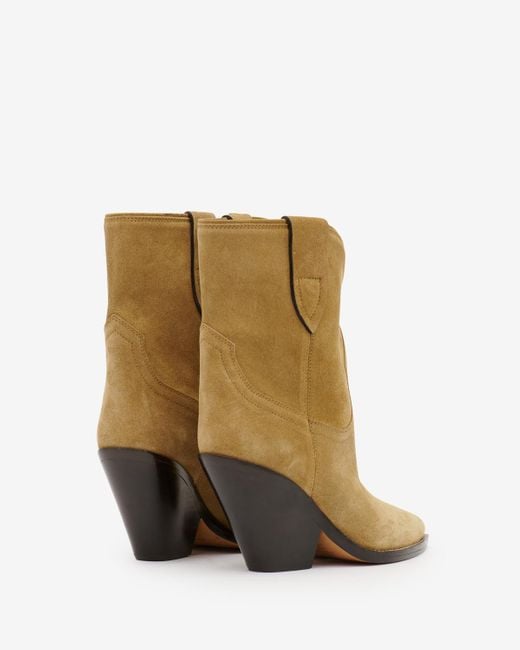 Isabel Marant White Leyane Boots
