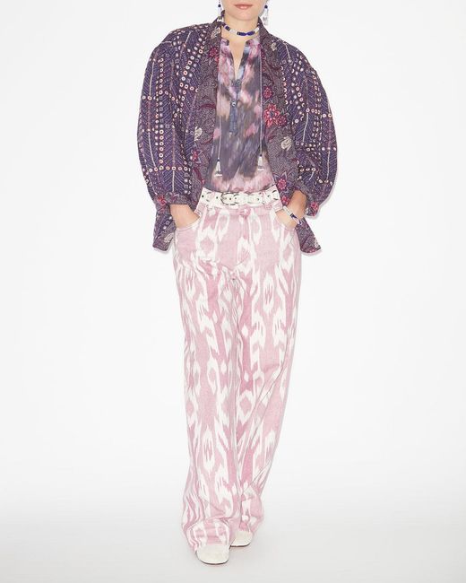 Isabel Marant Purple Chancel Jacket