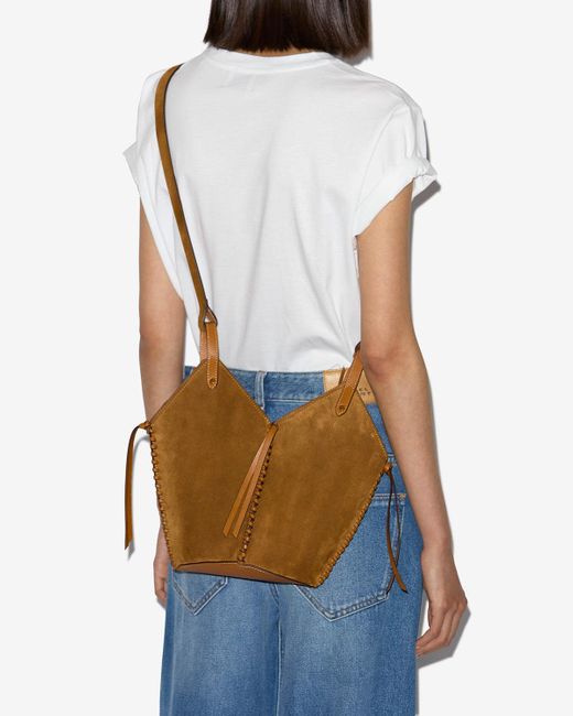 Borsetta Tampa di Isabel Marant in Metallic
