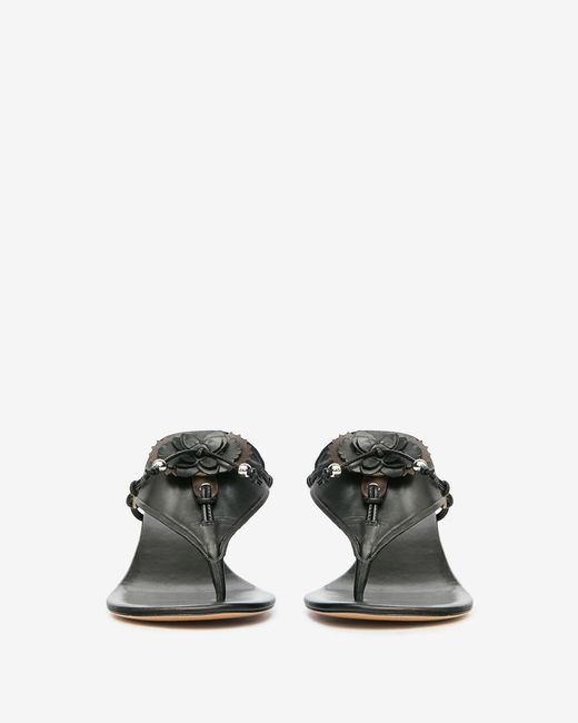 Isabel Marant White Ekyne Sandals