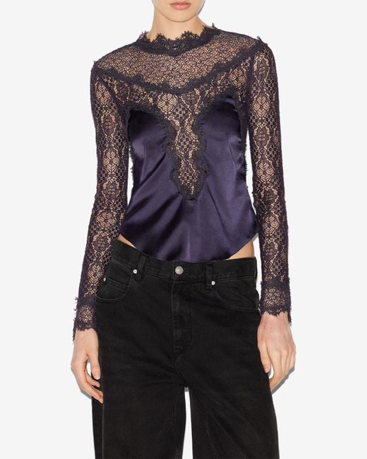 Isabel Marant Blue Diem Top