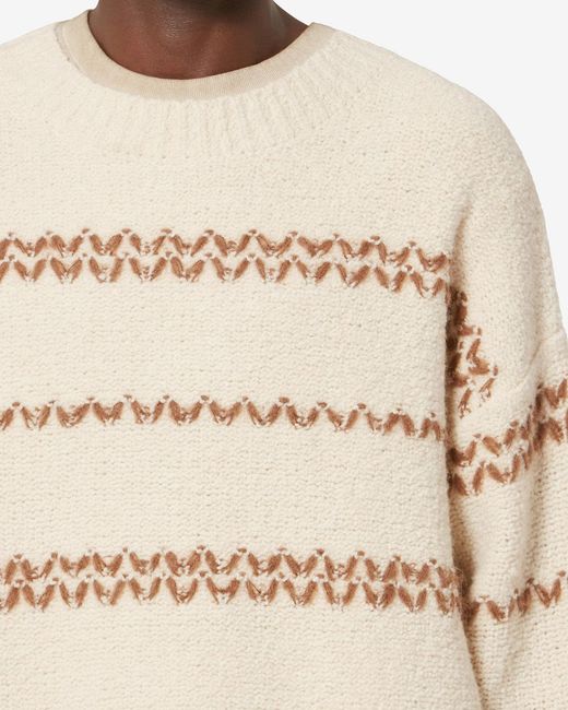 Isabel Marant White Romain Sweater for men
