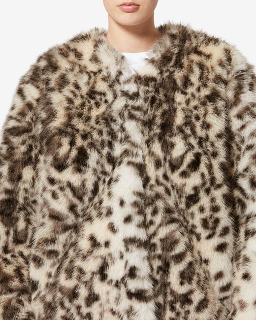 Isabel Marant Natural Aglae Coat