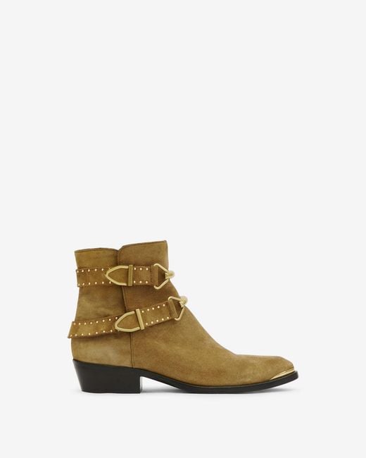 Isabel Marant Gray Zalya Boots