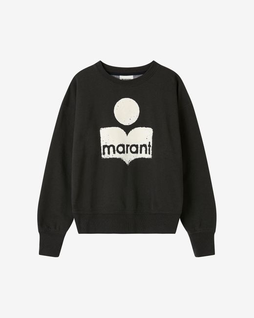 Isabel Marant Mobyli Logo Sweatshirt in Black for Men Lyst UK