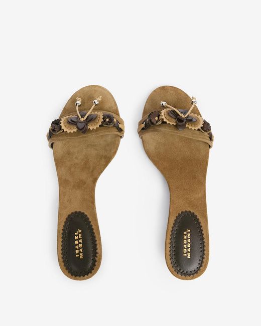 Isabel Marant Gray Iela Sandals