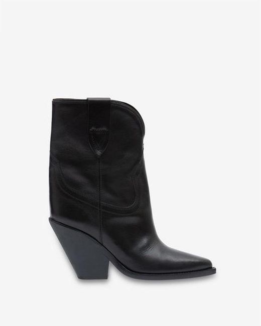 Isabel Marant Black Leyane Ankle Boots