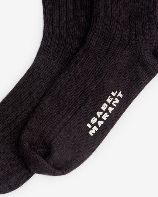 Isabel Marant Black Selver Socks