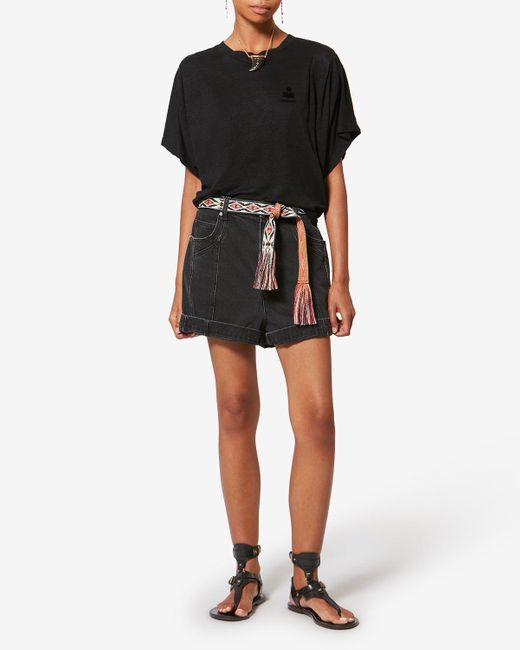 Isabel Marant Black Kyanzae T-Shirt