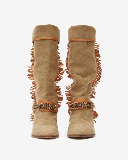 Isabel Marant Natural Levon Boots