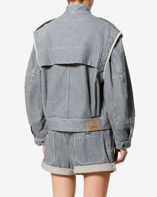 Edany Jacket Isabel Marant de color Gray
