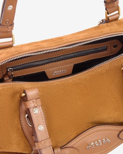 Isabel Marant Brown Tilpa Mini Suede Bag