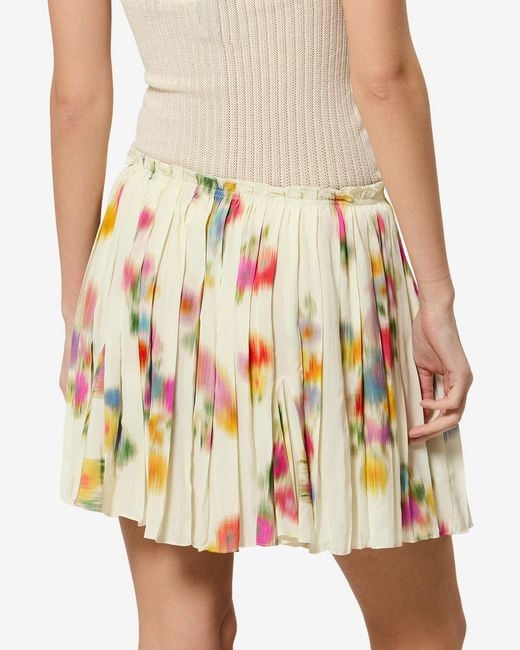 Isabel Marant White Livy Skirt