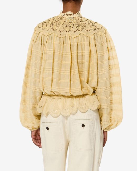 Isabel Marant White Polly Top