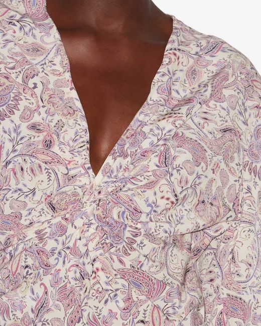 Isabel Marant White Zekia Top