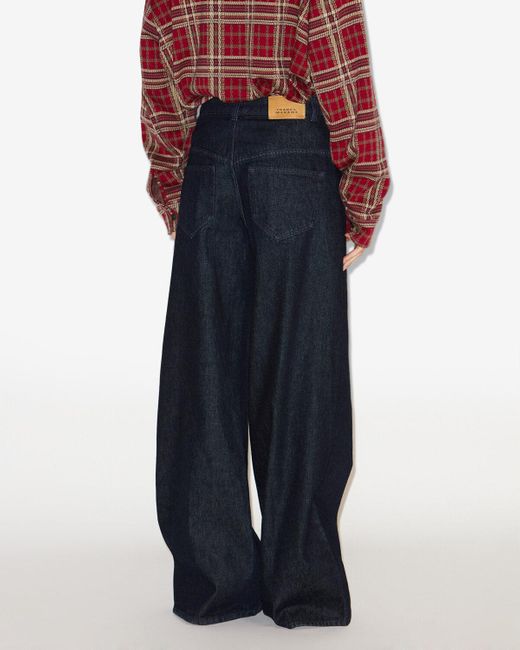 Isabel Marant Blue Lemony Pants