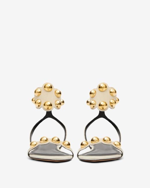 Sandali Aselda di Isabel Marant in White