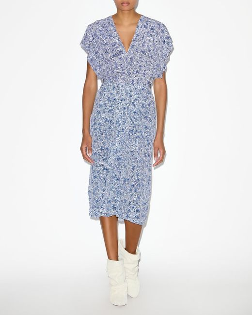Isabel Marant Blue Delocia Top